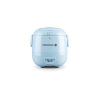 REISHUNGER Mini Arrocera, azul claro | 0,3 L - 1-2 porciones | revestimiento cerámico de alta calidad - Sartén Premium | Tamaño manejable para hogares pequeños y para llevar