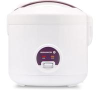 Reishunger Olla Arrocera Eléctrica y Vaporera con Función de Mantenimiento del Calor - Para 1-6 Personas (1.2 l) - Blanco - Preparación rápida sin quemarse - Revestimiento de Cerámica