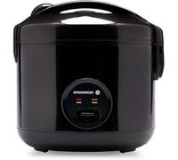 Reishunger Olla Arrocera Eléctrica y Vaporera - Negro - Para 1-6 Personas
