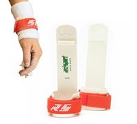 Reisport - Agarres de cuero con cierre de gancho y bucle para barras asimétricas de gimnasia para mujer y niña, equipo y accesorios de gimnasia para gimnastas avanzadas, fabricados en EE. UU., talla M