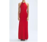 Reiss Olivia-knitted Maxi Dress Red Talla: L | Vestidos Maxi Outlet | Mujer | Rojo