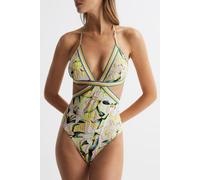 Reiss Print Cut Out One-piece Swimsuit Talla: 4 | Bañadores Outlet | Mujer
