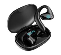Reiteag Meacode Ai Translation Earbuds, Auriculares Meacode Que No Requieren Conexión A La Red,144 Idiomas En Tiempo Real, Cancelación De Ruido, Diseño Abierto Cómodo, Bluetooth (Negro)