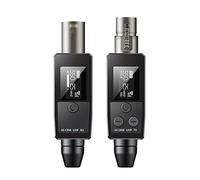 REITINGE 1 par de micrófonos enchufables, sistema inalámbrico, transmisor UHF y receptor, adaptador convertidor para cámara réflex digital mezcladora