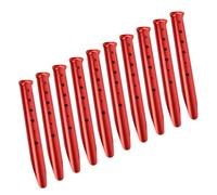 REITINGE 10 lotes de piquetas para tienda de campaña, estacas de playa en espiral, estaca de acero inoxidable para uso seguro de camping y playa, estacas de camping al aire libre