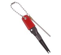 REITINGE Afilador de gancho de pesca de metal, piedra de molienda para afilar pescado, accesorio de pesca, grano de doble cara