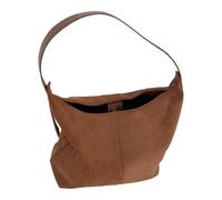 REITINGE Amplio bolso de hombro holgado de leopardo para mujer, bolso casual para axilas, para el trabajo, la escuela y viajes, bolsa esencial para las axilas, Brown