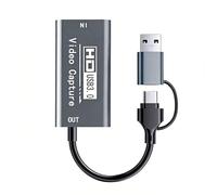 REITINGE Captura de video USB 4K Power Two en diseño para una buena transmisión de juegos y captura de computadora portátil