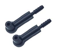 REITINGE Conector de repuesto de líquido de frenos de coche, herramienta de intercambio de líquido de camión, herramienta de recarga de aceite automotriz, 2 unidades