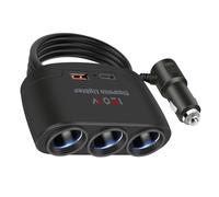 REITINGE Divisor de coche tipo C de 120 W + enchufe USB de 12 V 24 V enchufe de carga rápida para DVR Dashcam teléfono adaptador de corriente USB carga de coche