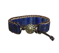 REITINGE Elegante cadena de oro tejida ajustable para muñeca, perfecta para un encanto individual de moda