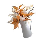 REITINGE Flor artificial en cubo de hierro, rama de calabaza artificial, centros de mesa de Acción de Gracias, decoración para Halloween, decoración de escritorio