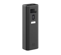 REITINGE Funda de silicona a prueba de arañazos para Mobile Power Plus, funda protectora, cobertura completa, liberación rápida, color negro