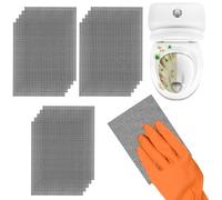 REITINGE Juego de 30 cepillos de inodoro de agarre ergonómico de gran tamaño, cabeza de 5.5 x 4 pulgadas, sí Cementite para una limpieza eficiente y agarre ergonómico