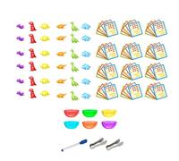 REITINGE Juego educativo de colores para niños pequeños, aprende colores y mejora las habilidades motoras para el desarrollo de la primera infancia, juguete educativo temprano