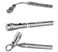 REITINGE Lanterna - Linterna telescópica multifuncional flexible con 3 luces LED, herramienta de recogida, linterna LED para exteriores