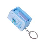 REITINGE Llavero Press to Glows con función de salto para uso nocturno y alivio de ansiedades, accesorios de bolsa, accesorio creativo de llavero, azul, Talla única