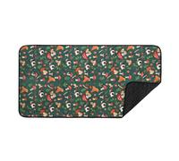 REITINGE Lovely Rabbits - Alfombrilla de absorción rápida para jaula de conejos, lavable a máquina, para accesorios de animales pequeños, forros de jaula de durabilidad