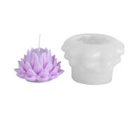 REITINGE Moldes de silicona con forma de flor para jabón, fondant, chocolate, chocolate, dulces, pasteles, hornear, suministros