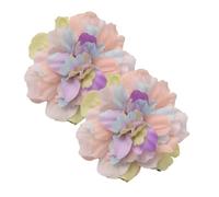 REITINGE Paquete de 2 hebillas de soporte de cortina con diseño floral artificial, elegantes alzapaños para cortinas de ventana, clips de abrazadera, accesorios de ventana, decoración de cortinas