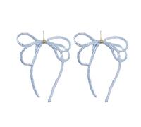 REITINGE Pendientes colgantes de temperamento para invierno, aretes de gota con cuentas simples con lazo, borlas de moda, aretes de gota para fiestas, As shown, Aleación acrílica