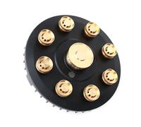 REITINGE Placa de boquilla de cobre para estufa de nueve cámaras, accesorios de horno feroces, electrodomésticos de cocina