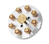 REITINGE Placa de boquilla de cobre para estufa de nueve cámaras, accesorios de horno feroces, electrodomésticos de cocina