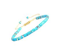 REITINGE Pulseras, elegante pulsera hecha a mano, accesorio de cuentas, pulsera de textura de piedra, joyería de muñeca de moda, adecuada para mejorar la fuerza de voluntad, 18＋7cm, Piedra