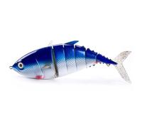 REITINGE Señuelo De Pesca De Mar Profundo con Ojos Realistas De PVC Permanente Y Cuentas De Sonido Internas para Albacora Que Persigue Peces Grandes con