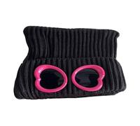 REITINGE Sombrero de orejas encantadoras para mujer, gorro de punto de felpa suave para invierno, sombreros cálidos para otoño e invierno, sombrero encantador para jóvenes, sombrero de moda para