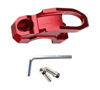 REITINGE Soporte de aluminio para manillar de motocicleta, soporte de abrazadera de equipaje, gancho para cascos de motocicleta, gancho de diseño elegante para manillar de motocicleta