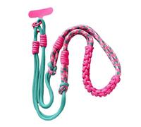 REITINGE Soporte de móvil reforzado textil con diseño de clip de doble capa antiroturas para tabletas, llaves, Daily Essentials, cordón tejido para teléfono con clip