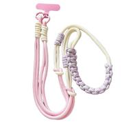 REITINGE Soporte de móvil reforzado textil con diseño de clip de doble capa antiroturas para tabletas, llaves, Daily Essentials, cordón tejido para teléfono con clip