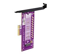 REITINGE Tarjeta de expansión de disco NVMe de alto ancho de banda para PCIe 5.0 4X con conectores chapados en oro