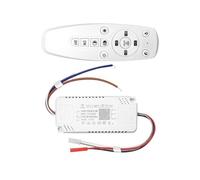 REIUAFWYGV 2.4G Intelligent LED Driver Remote Control Power Supply dimming&Color-Changeable Transformer to LED Tape(12-24-40-60W) X2((60-80W)-2)