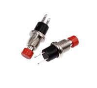 REIUAFWYGV 5Pcs/Lot Diameter 7mm Resest/Momentarty Type 2 Pins Push Button Switch PBS-110(PBS-110 5Pcs-04)