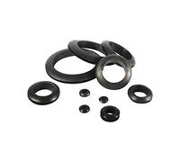 REIUAFWYGV Garden Hose Fittings Multi Size Water Pipe/Wire Protection Sleeve Rubber Protection O-Ring Inner Diameter 5/6/7/12/20/22/25/30/40/50/60mm 15Pcs (Color : Inner Hole 50mm)