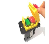 REIUAFWYGV Interruptor electromagnético JD3 230/400 V 16/12 A, interruptores pulsadores de parada de emergencia de encendido y apagado
