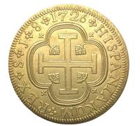 REIWAN Moneda Conmemorativa 1726 España Felipe V Moneda De Colección Monedas Conmemorativas Bañadas En Oro Moneda De Desafío Regalo De Recuerdo