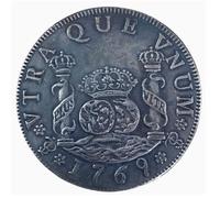 REIWAN Moneda Conmemorativa 1769 España Carlos III Monedas Conmemorativas Moneda Plateada Moneda De Colección Moneda De Desafío Regalo De Recuerdo