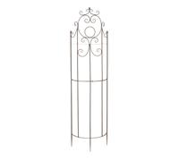 Reja para plantas trepadoras lavendel metal marrón antiguo 23x52.5x200 cm