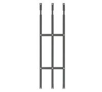 Reja Ventana Rejas de Seguridad Resistentes para Ventanas, Protección de Ventanas Comerciales Contra Ladrones, Barricada con Barras Ajustables para Ventanas de 80 a 140 Cm, para Desván/cobertizo(H-39.