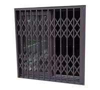 Rejas de Seguridad para Ventanas de Alta Resistencia - Rejas corredizas de aleación de Aluminio para Ventanas - Barra de Seguridad antirrobo para Exteriores, Ideal para el hogar y Las Mascot