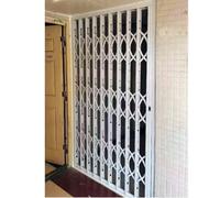 Rejas para Ventanas Exteriores 78/80/84 Inch Tall Anti-Theft Barrier Gates, Lockable Heavy-Duty Aluminum Security Grilles with Keys, Prevents Accidents - Easy to Store(H-78in,W58in)