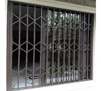 Rejas para Ventanas Exteriores Cierres de Ventana para Planta Baja Antirrobo, Reja de Ventana Extensible Seguridad, Protección Alta para Balcones Sótanos Cobertizos Apartamentos(L 89.5cm x H 180cm)