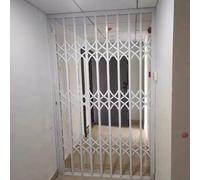 Rejas para Ventanas Exteriores Red de Protección Antirrobo Interior de Alta Resistencia, Reja de Seguridad Plegable y Deslizante para Ventanas y Puertas, Reja de Seguridad para Ventanas 60 90 100 110