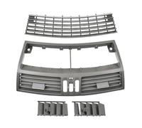 Rejilla A/C Automóvil Compatible Con BENZ Clase S W220 1998 1999 2000 2001 2002 2003 2004 2005 Paneles Decorativos Para Rejillas Ventilación Delanteras Aire Acondicionado Color Cuarzo(Middle)