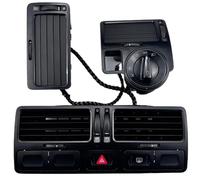 Rejilla Acondicionado Compatible Con VW Para Jetta Dismount Car Aire Acondicionado Ventilación AC Front Dash Center Console Air Vent Outlet OEM: 1J1819710B