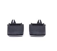 Rejilla Aire Acondicionado Coche para Benz W166 W292 ML GL GLE GLS Kit Reparación Paletas Ventilación Aire Acondicionado Coche Clip Pestaña Salida Ventilación Aire(Rear 2PCS)