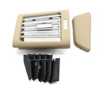 Rejilla Aire Acondicionado Coche Para Mercedes Para Benz W251 R300 R320 R350 R400 R500 Rejilla Salida Cromada Ventilación Central Trasera Aire Acondicionado(Left Beige)